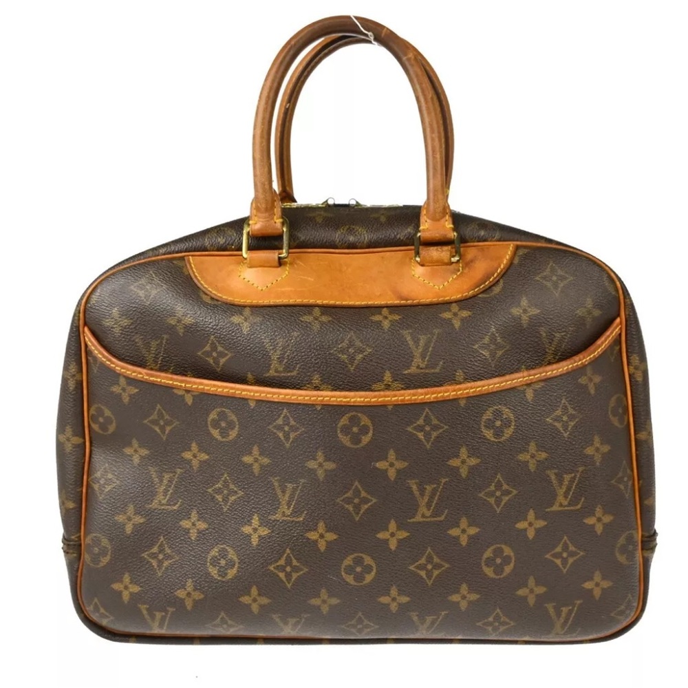 Louis Vuitton Brown Monogram Deauville Bag